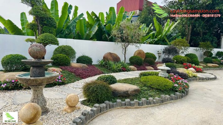 thi công sân vườn kiểu Nhật trọn gói